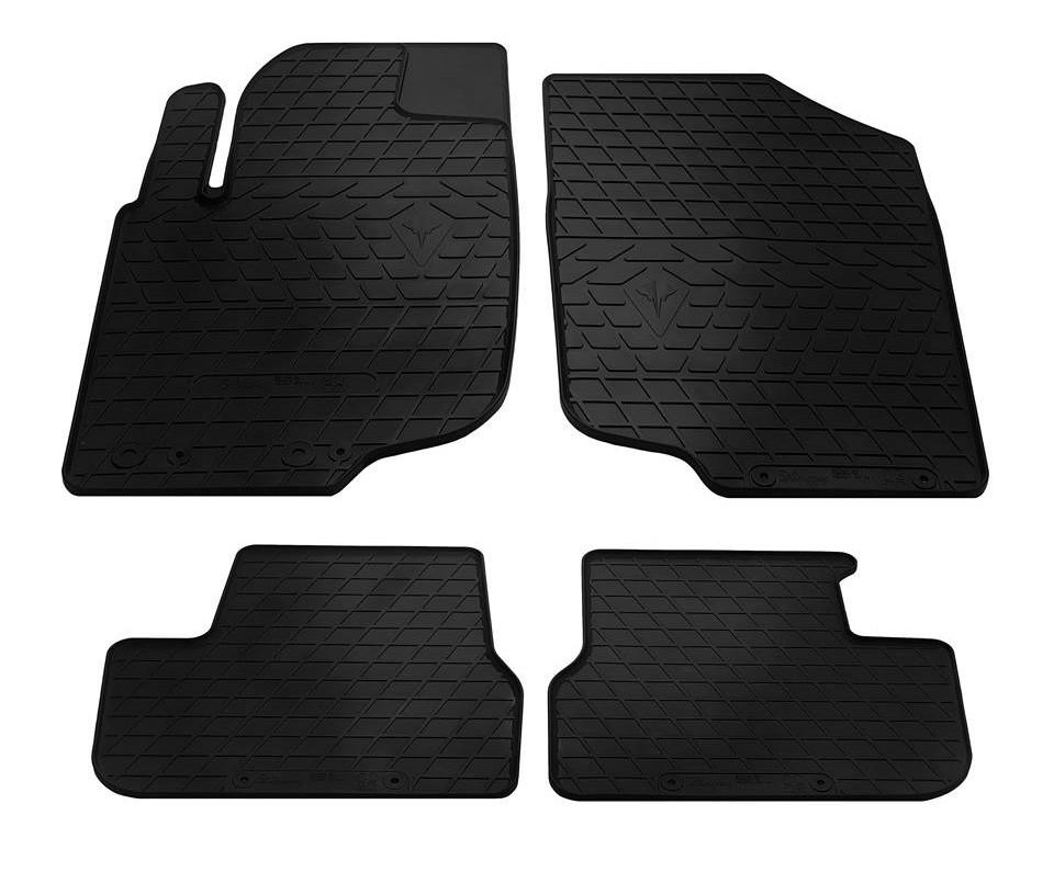 Коврики резиновые Peugeot 207 06 2016 1016064 Stingray 4 шт.