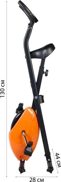 Велотренажер складной X-frame TECOFIT Оранжевый (JC-K15) - фото 5 Велотренажер складной X-frame TECOFIT Оранжевый (JC-K15) - фото 5