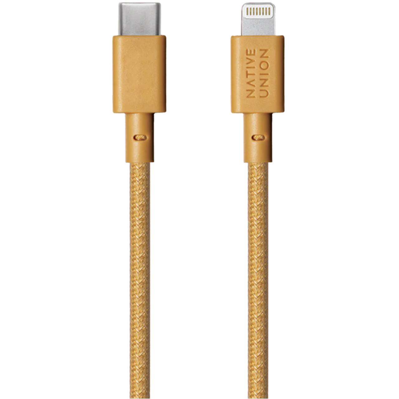 Кабель синхронизации Native Union Belt 3 м Cable XL USB-C to Lightning Kraft (BELT-CL-KFT-3-NP) - фото 2 Кабель синхронизации Native Union Belt 3 м Cable XL USB-C to Lightning Kraft (BELT-CL-KFT-3-NP) - фото 2