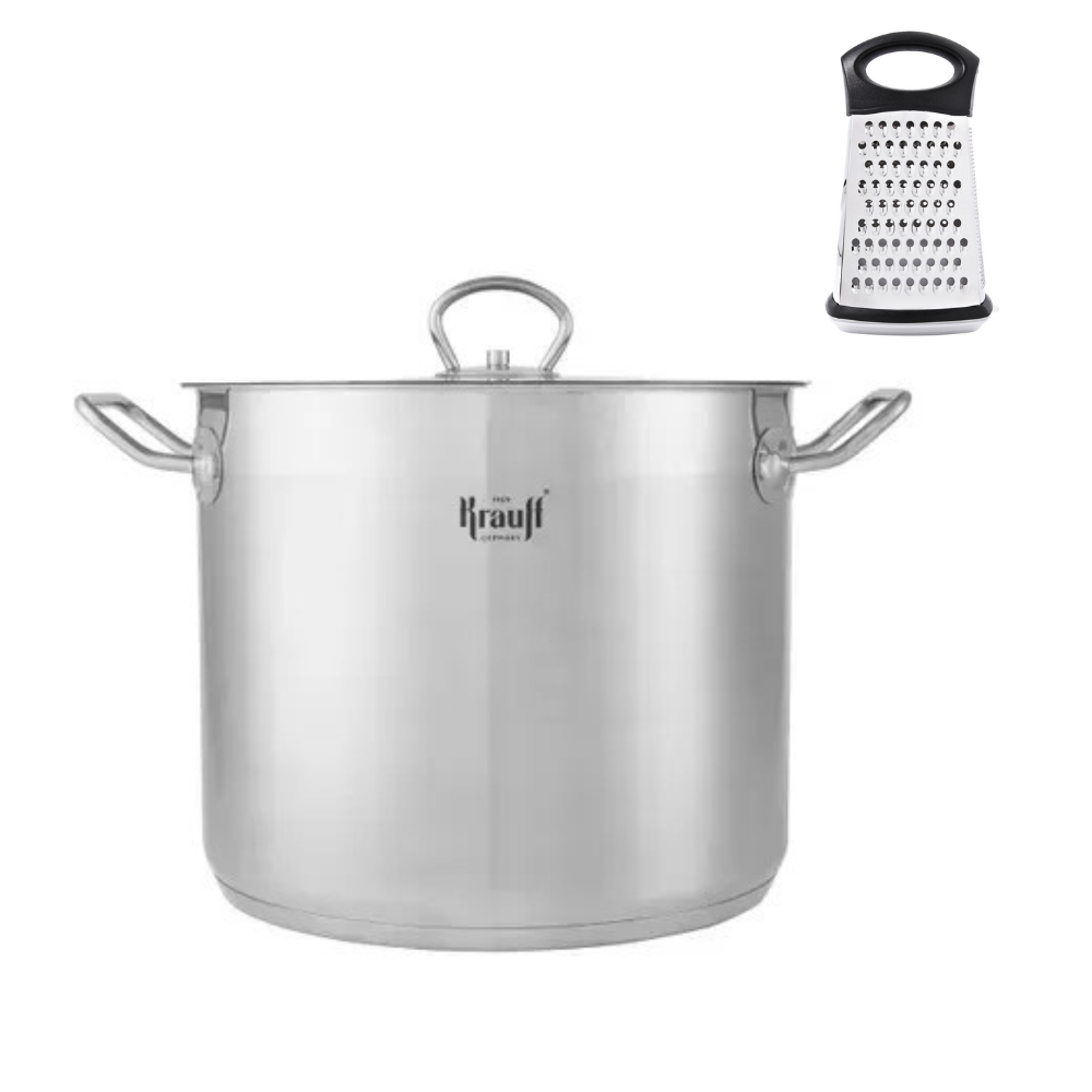 Каструля Krauff Gegenbild 26 см 9 л з теркою Krauff (55-333-379) - фото 1 Каструля Krauff Gegenbild 26 см 9 л з теркою Krauff (55-333-379) - фото 1