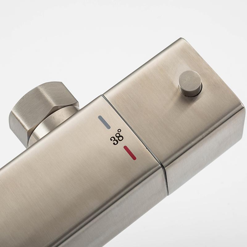 Душевая система с термостатом Gappo G2499-40 Сатин (1042414) - фото 9 Душевая система с термостатом Gappo G2499-40 Сатин (1042414) - фото 9