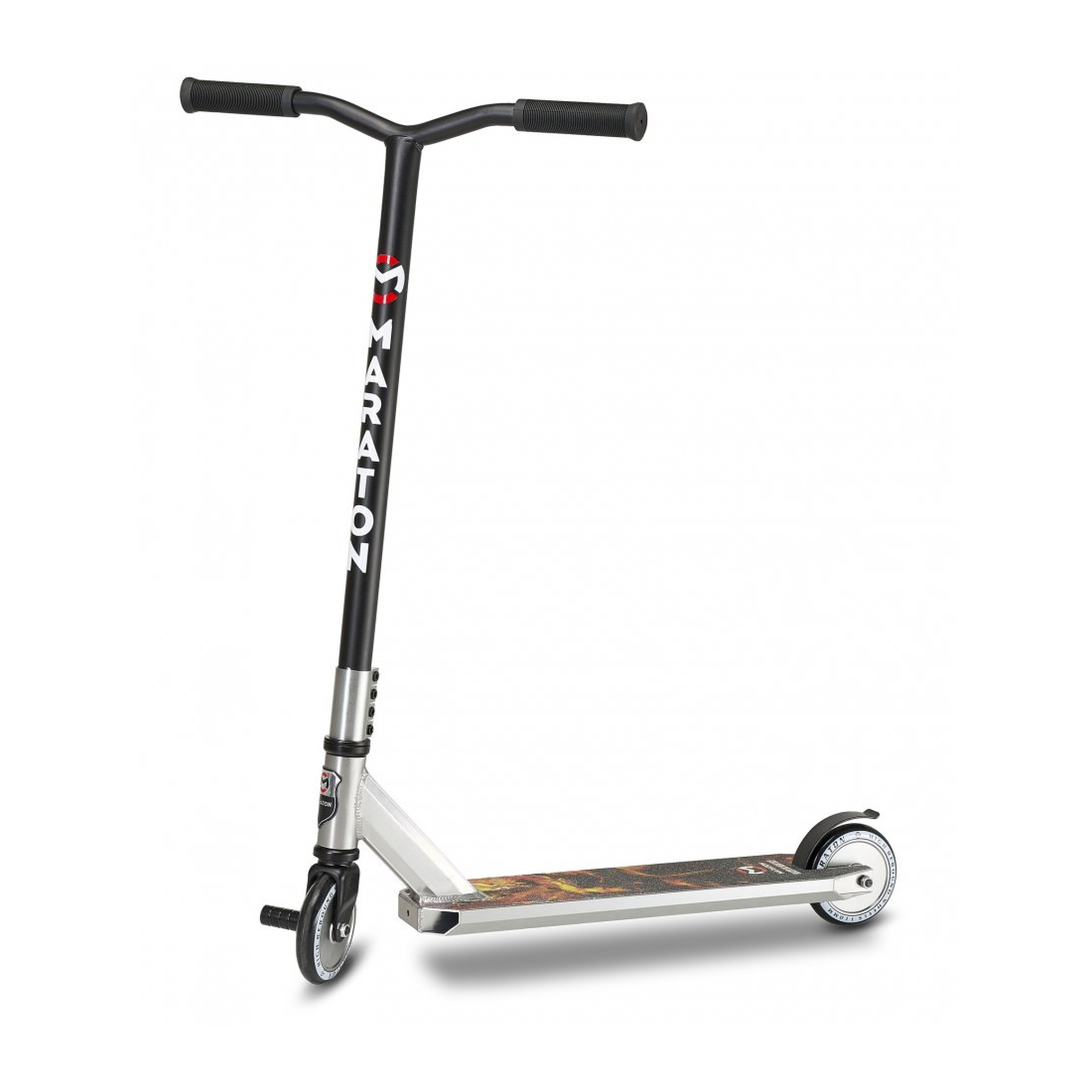 Самокат трюковый Maraton Blazer HIC Серебристый (10266664)