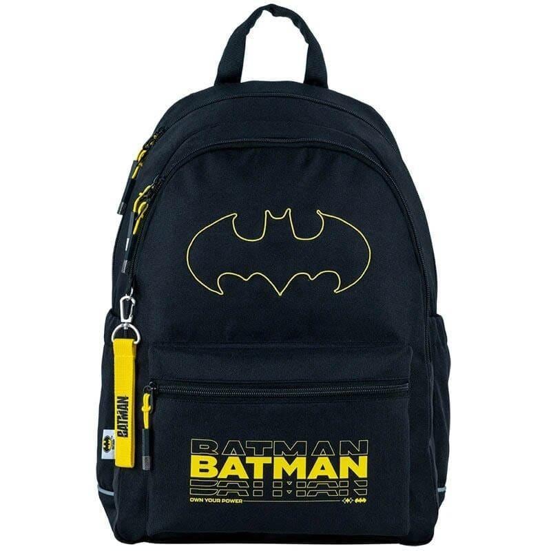 Школьный рюкзак подростковый KITE Education teens DC Comics Batman LED 19 л Черный DC24-2575M (LED)