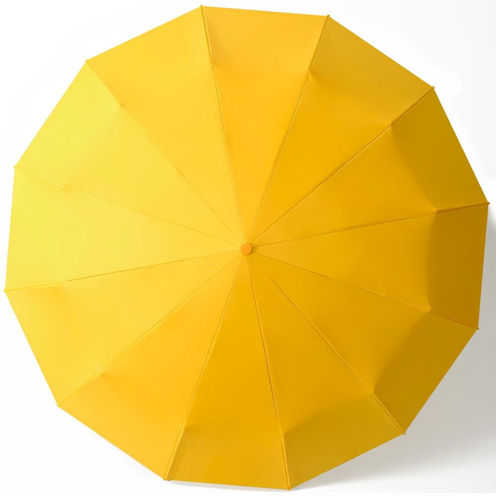 Парасолька автоматична двошарова від дощу і сонця LOSSO Elite 105 см Жовтий (526301999 ) - фото 4 Парасолька автоматична двошарова від дощу і сонця LOSSO Elite 105 см Жовтий (526301999 ) - фото 4