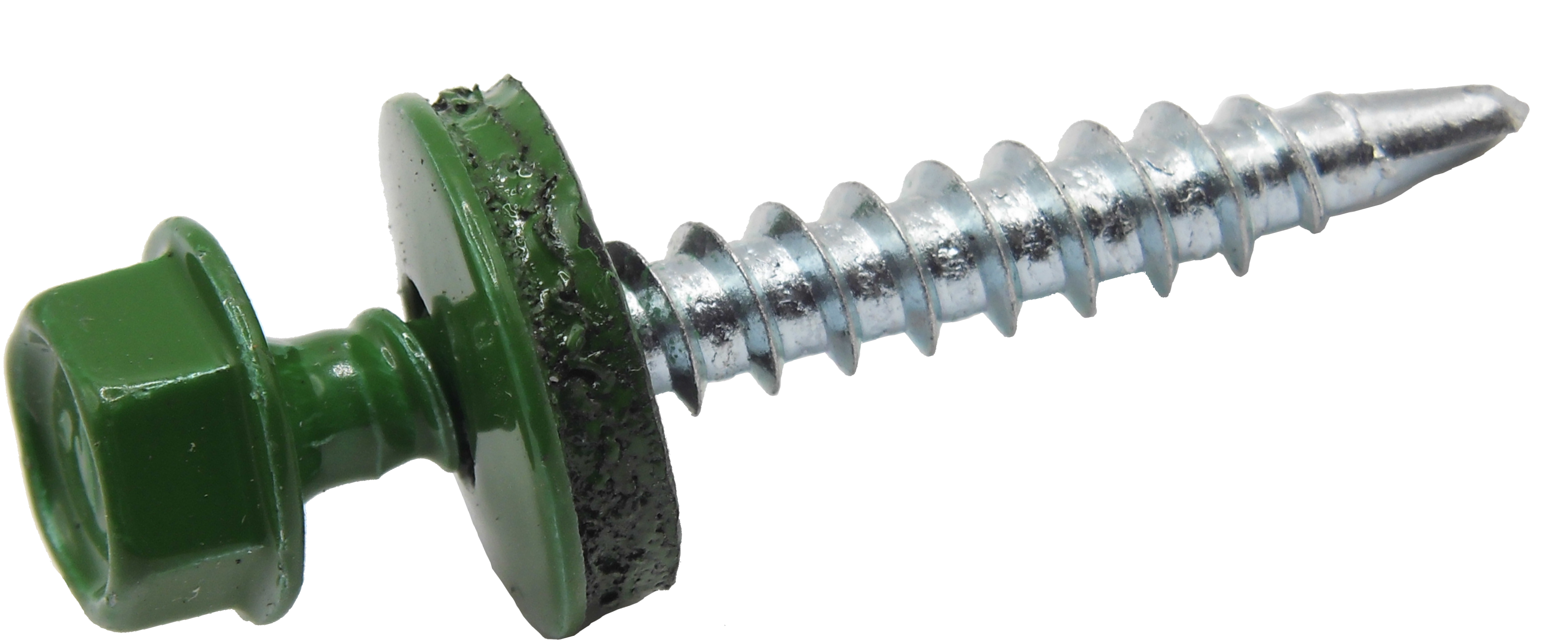 Саморез 4,8х35 для кровли RAL6002 І Steelfix 250 шт. (130263) - фото 1 Саморез 4,8х35 для кровли RAL6002 І Steelfix 250 шт. (130263) - фото 1