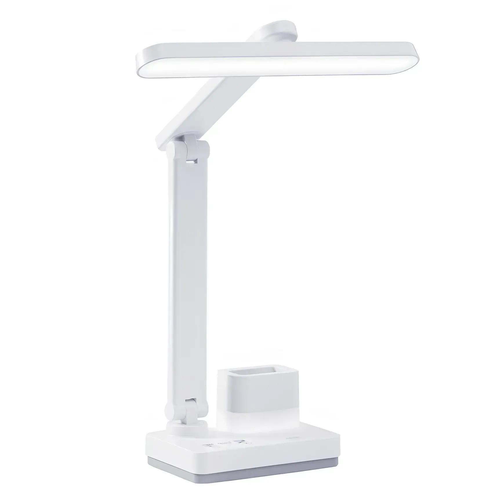 Настільна LED-лампа Valeso з підставкою для канцелярії 3000/4000/6000К IP20 1976 WT 5/8W Білий (28687193) - фото 2 Настільна LED-лампа Valeso з підставкою для канцелярії 3000/4000/6000К IP20 1976 WT 5/8W Білий (28687193) - фото 2