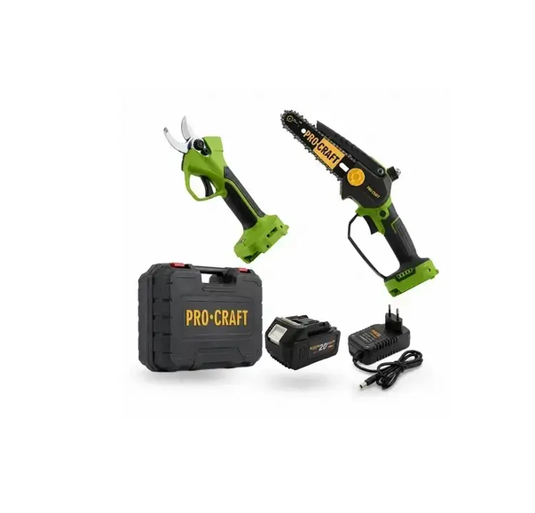 Набор аккумуляторных инструментов Procraft PA170SET 2в1 20 В 3 А/час в кейсе