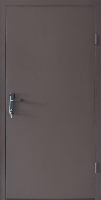 Дверь входная техническая CITY TECHNO 3 860x2050 мм Коричневый (42963)