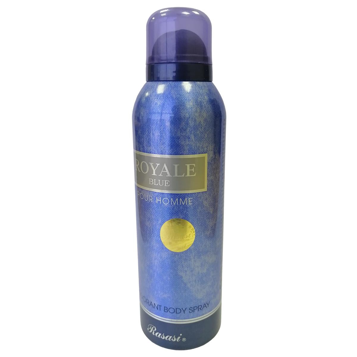 Дезодорант парфюмированный мужской Rasasi Royale Blue 200 мл (MM30296)
