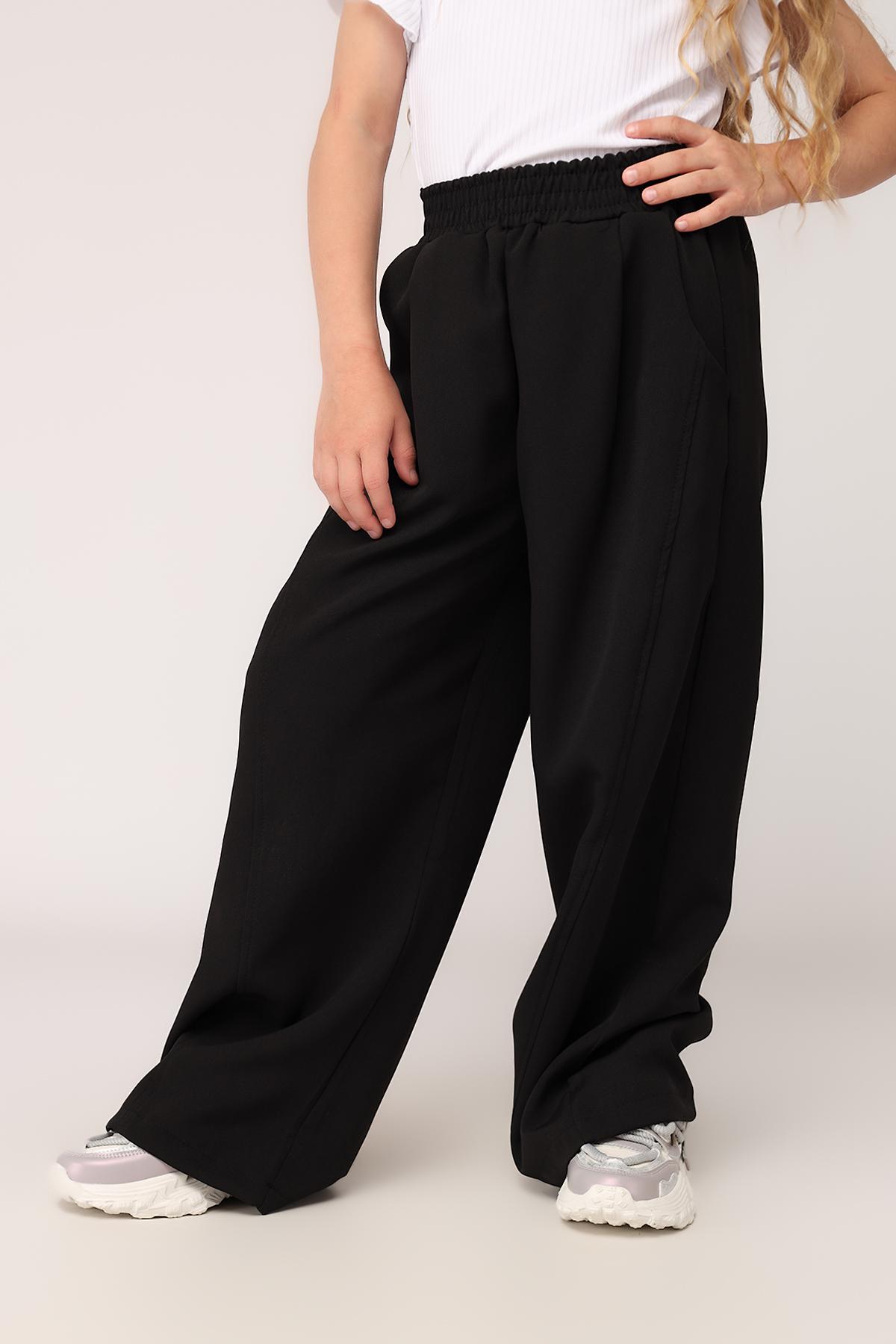 Брюки для девочки ЦБ-00276971 134 см Черный (SKT001066666) Брюки для девочки ЦБ-00276971 134 см Черный (SKT001066666)