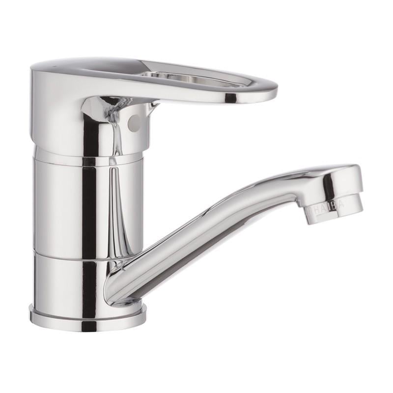 Смеситель для умывальника Haiba OPUS 555 излив 15 см (HB0336)