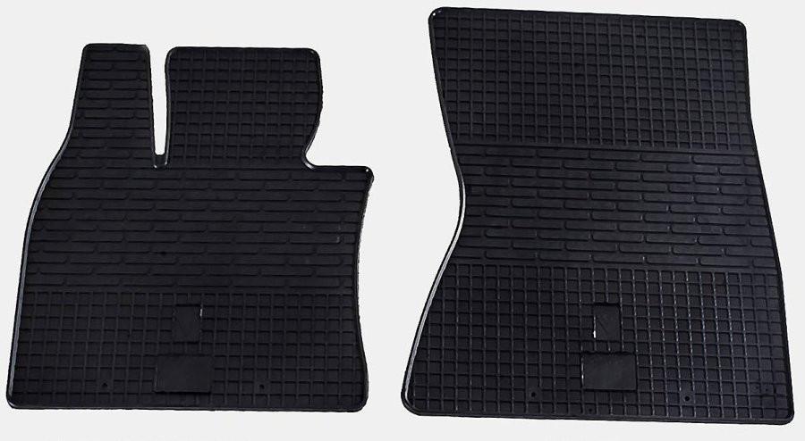 Коврики резиновые Stingray BMW X5 E70 07-/F15 13-/X6 E71 08-/F16 14- передние 2 шт. Черный (1027012)
