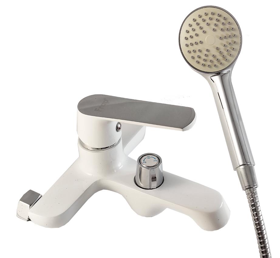 Змішувач для ванни Frap F3231 Білий/Хром (34517)