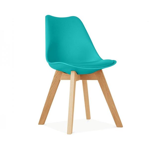 Стул на ножках Тор Бирюзовый
