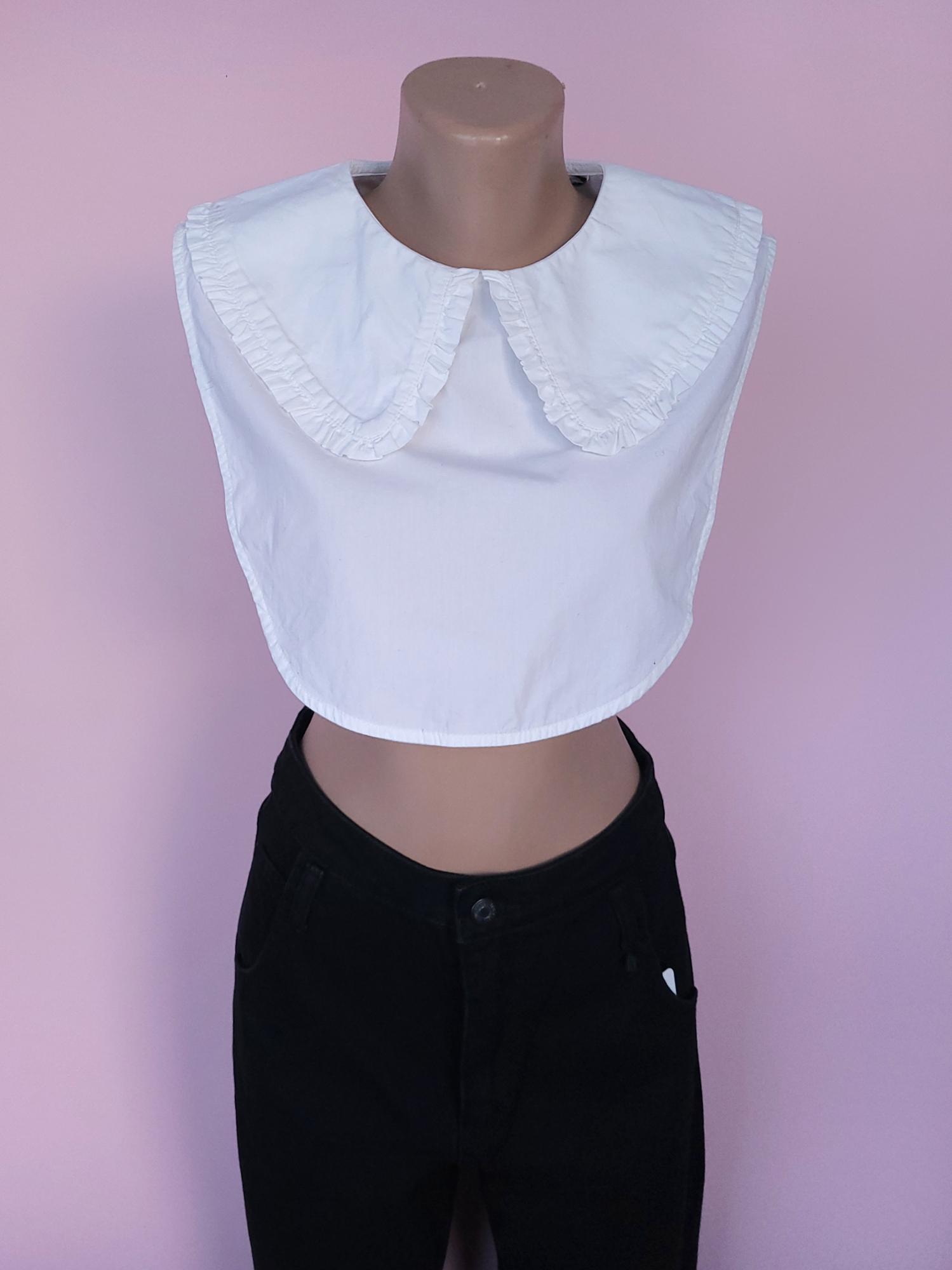 Манижка-блузка Only 12843 One Size Белый