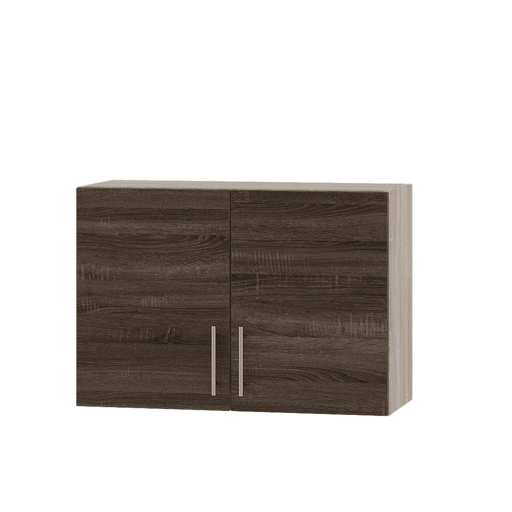 Шкаф верхний Эверест Оптима модуль Верх В20-800 80х30х56 см Дуб Сонома Трюфель/Дуб Сонома (08236)