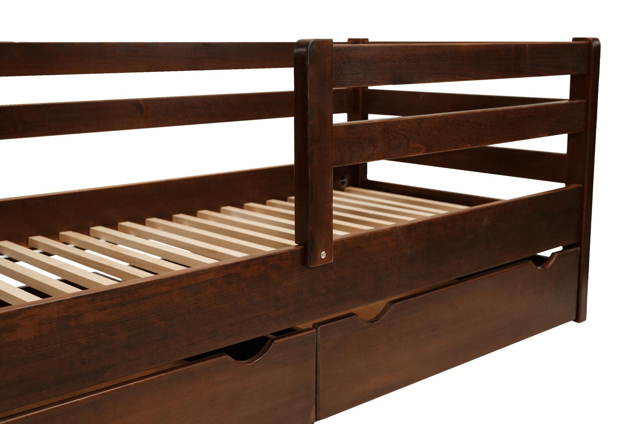 Ліжко підліткове Goydalka Montana з шухлядою 160x80 см Горіх - фото 7 Ліжко підліткове Goydalka Montana з шухлядою 160x80 см Горіх - фото 7