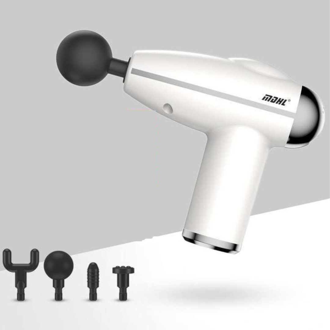 Массажер для тела и мышц перкуссионный MDHL MINI-8119 ручной Белый - фото 2 Массажер для тела и мышц перкуссионный MDHL MINI-8119 ручной Белый - фото 2