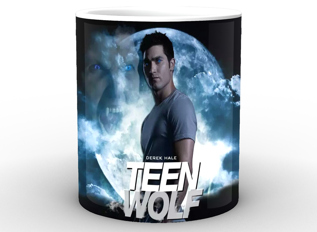 Чашка GeekLand Волчонок Дерек 330 мл Белый (TW.02.042)