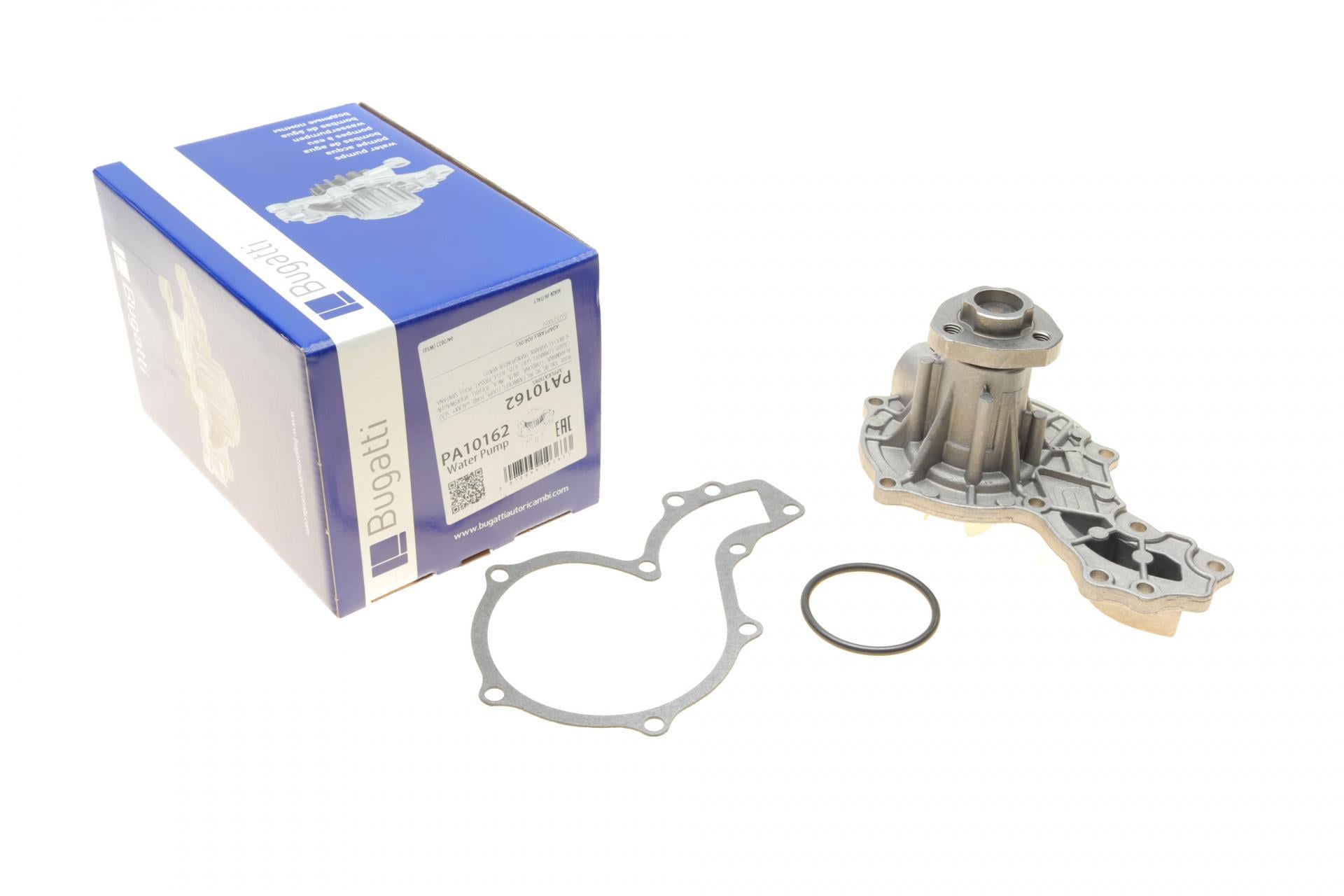 Водяная помпа Bugatti Audi/Seat/VW 1.3-2.0/1.6-2.0i/1.6-1.9D/TD/SDI/1.8GTI/2.0E 78-03 R/B 6 лопастей (PA10162)
