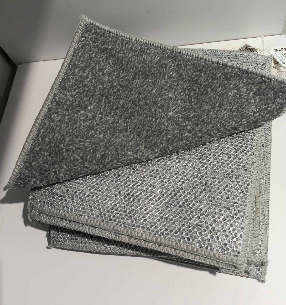 Серветка з бамбуковим покриттям металева двостороння 20х20 см 2 шт. (2393066848) - фото 2 Серветка з бамбуковим покриттям металева двостороння 20х20 см 2 шт. (2393066848) - фото 2