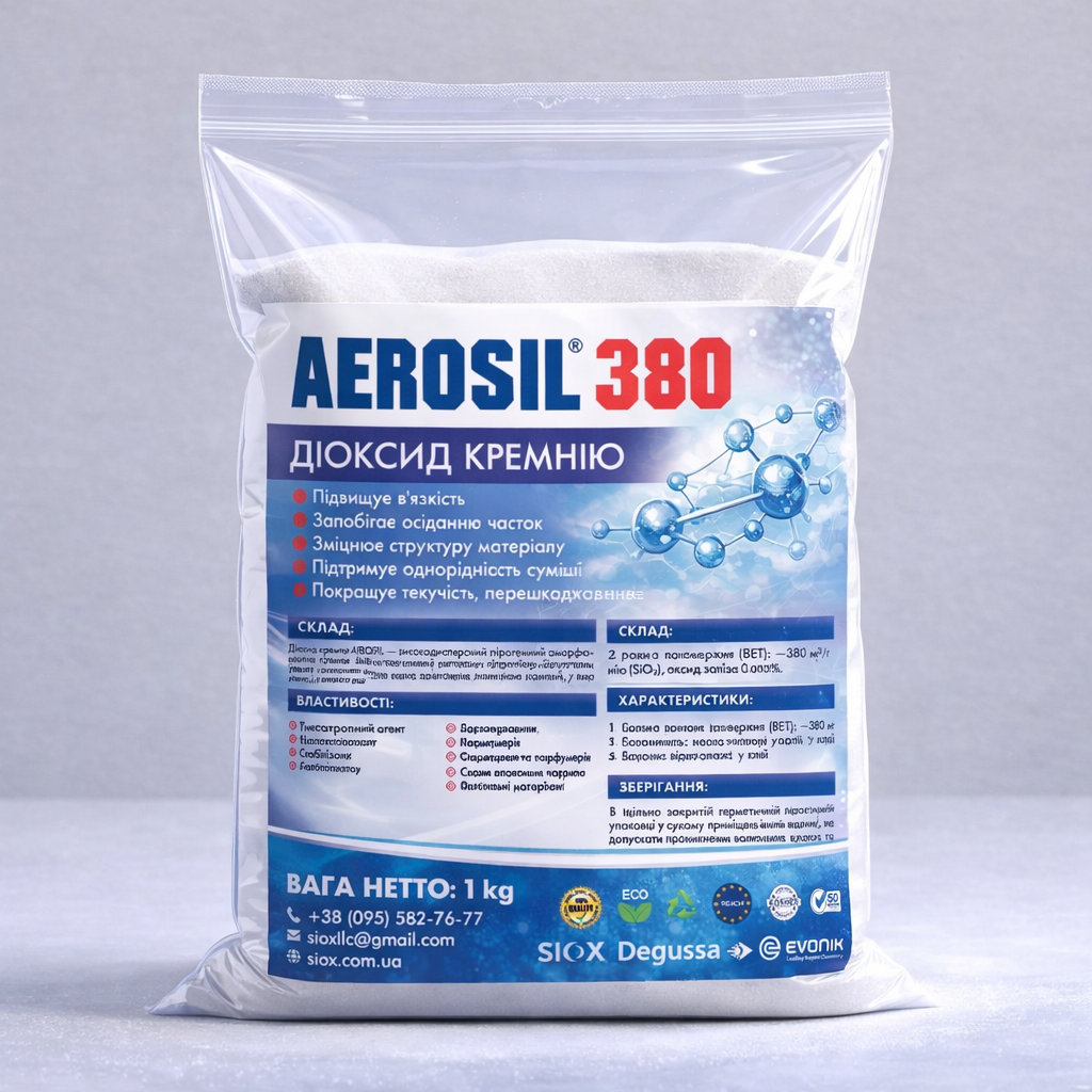 Диоксид кремния SIOX&Evonik AEROSIL 380 1 кг (35425266)
