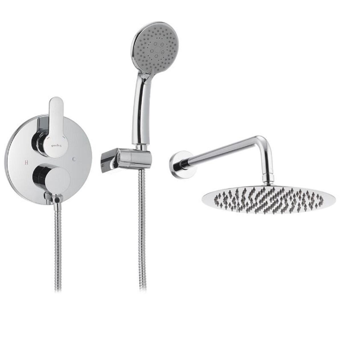 Душевая система встраиваемая IBERGRIF SQUARE M17122 (IB0083)