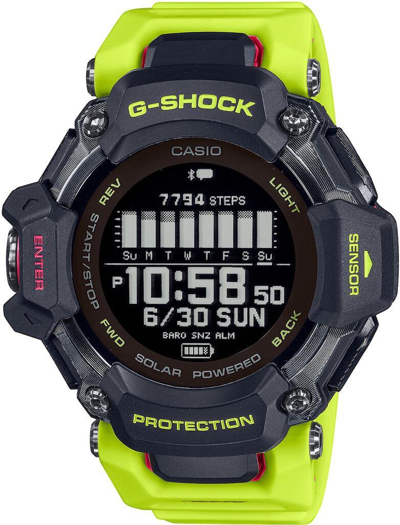 Наручные часы мужские Casio G-Shock GBD-H2000-1A9ER ударопрочные с водозащитой 200 м и подсветкой (3099577906)