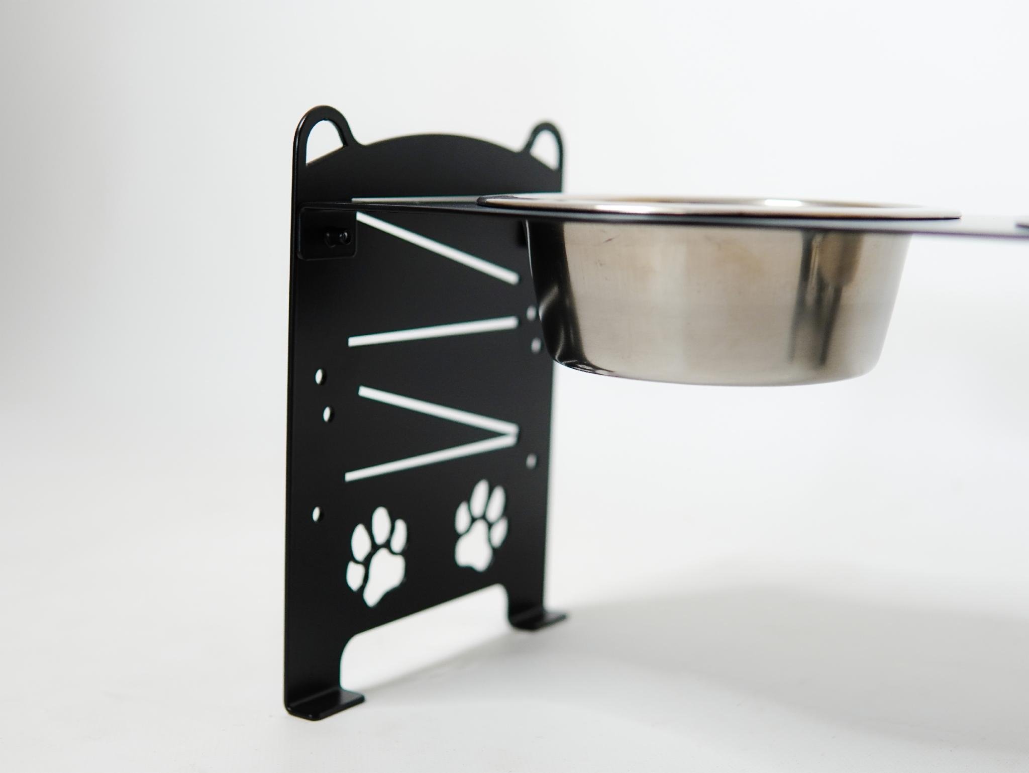 Кормушка для котов разборная-регулируемая 61-137 мм 0,45 л Черный (1024586к) - фото 2 Кормушка для котов разборная-регулируемая 61-137 мм 0,45 л Черный (1024586к) - фото 2