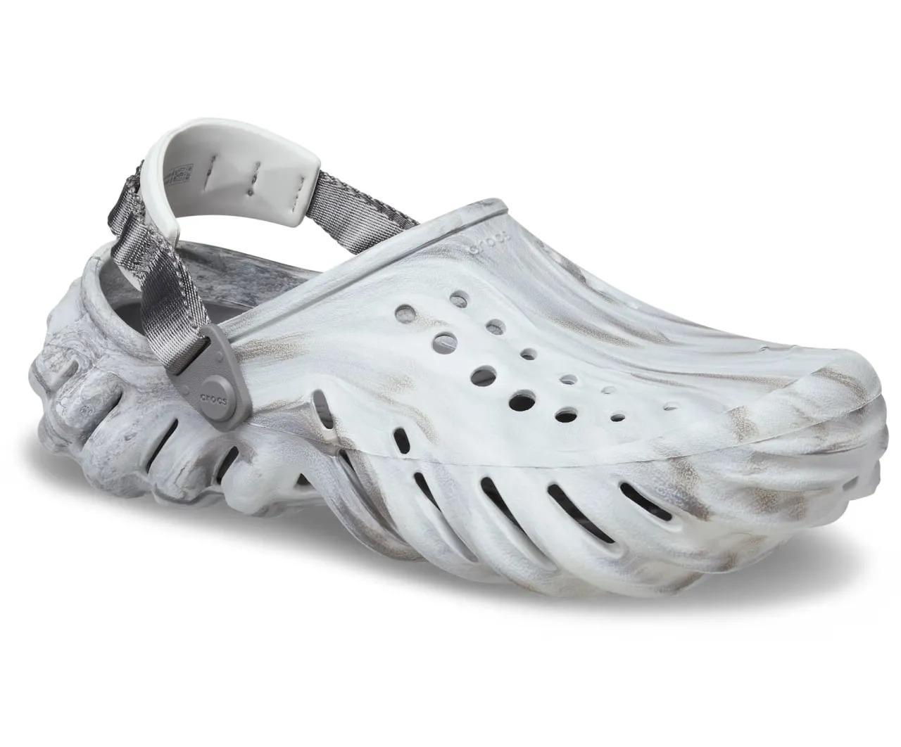 Сабо Crocs Echo Marbled Clog M6W8 р. 38 39-24 см Moonlight/Multi (207937-W) - фото 2