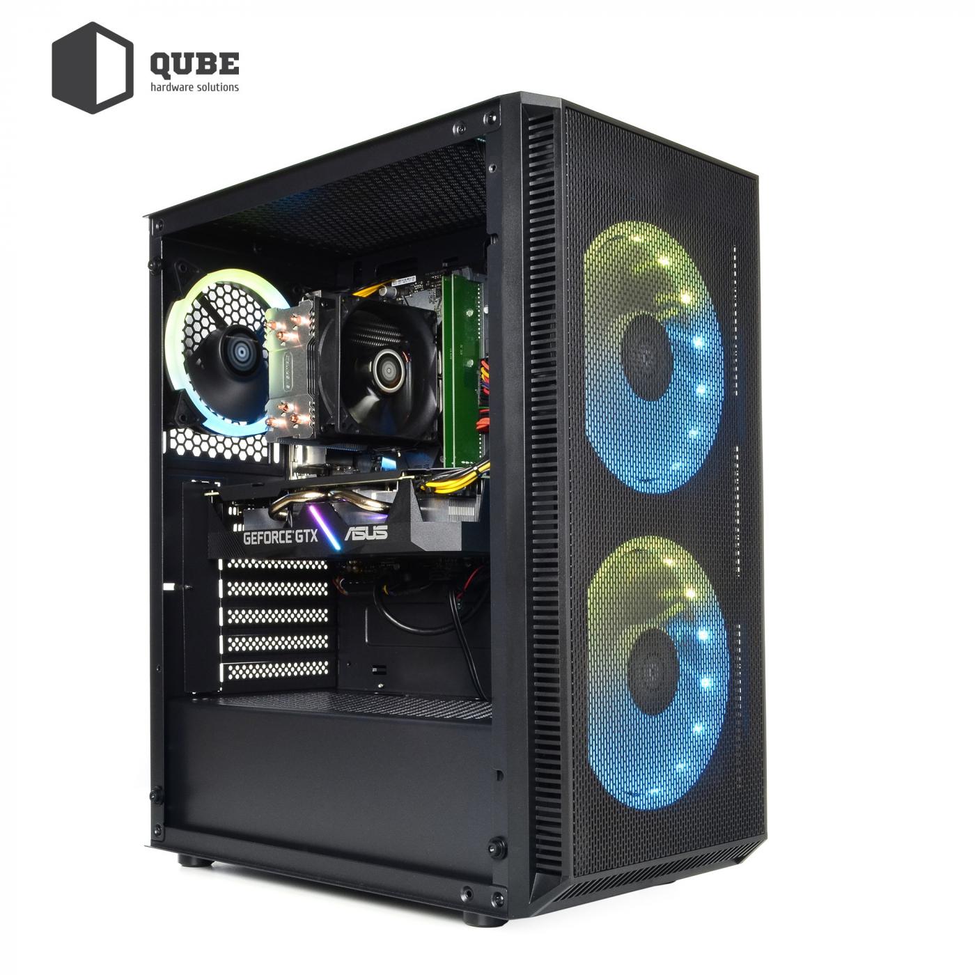 Системный блок QUBE Игровой QB i9 10900F GT 1030 2GB 1611 - фото 10