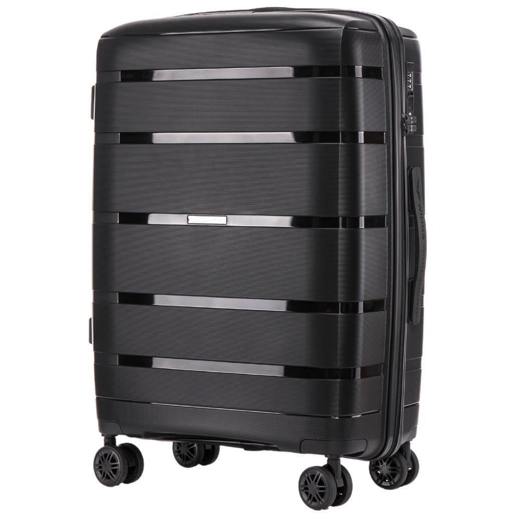 Чемодан Wings HWF01 средний 63 л Черный (HWF01-M-Black) Чемодан Wings HWF01 средний 63 л Черный (HWF01-M-Black)