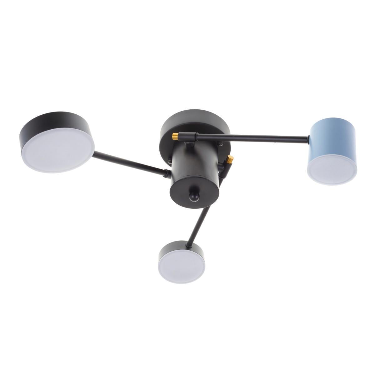 Люстра светодиодная потолочная 22W WW+NW+CW WH BK+BL (BR-01 646C/3) Люстра светодиодная потолочная 22W WW+NW+CW WH BK+BL (BR-01 646C/3)