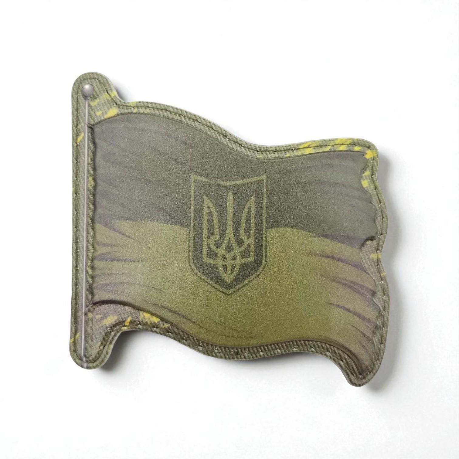 Шеврон флаг Украины Олива