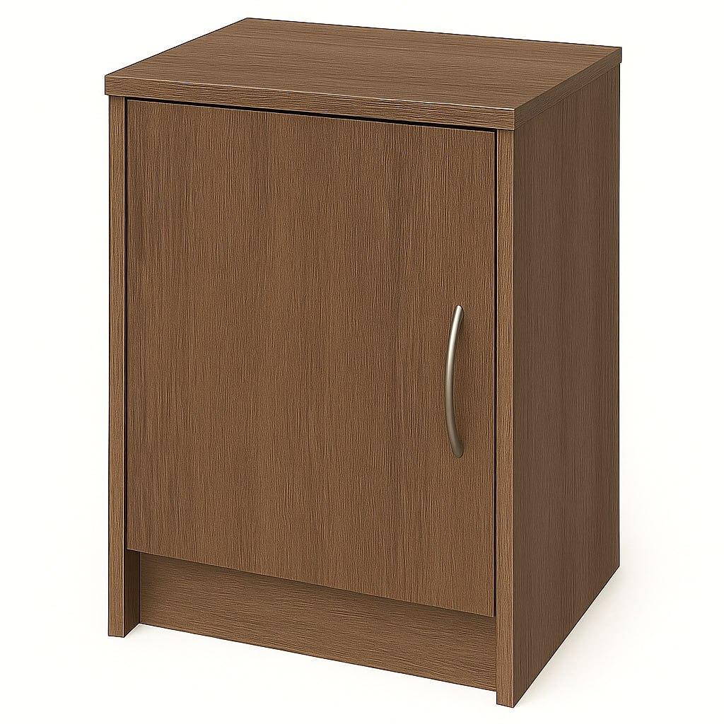 Приліжкова тумба №2/1 ДСП із закритим відділенням 600х350х480 мм Дуб сонома трюфель Приліжкова тумба №2/1 ДСП із закритим відділенням 600х350х480 мм Дуб сонома трюфель