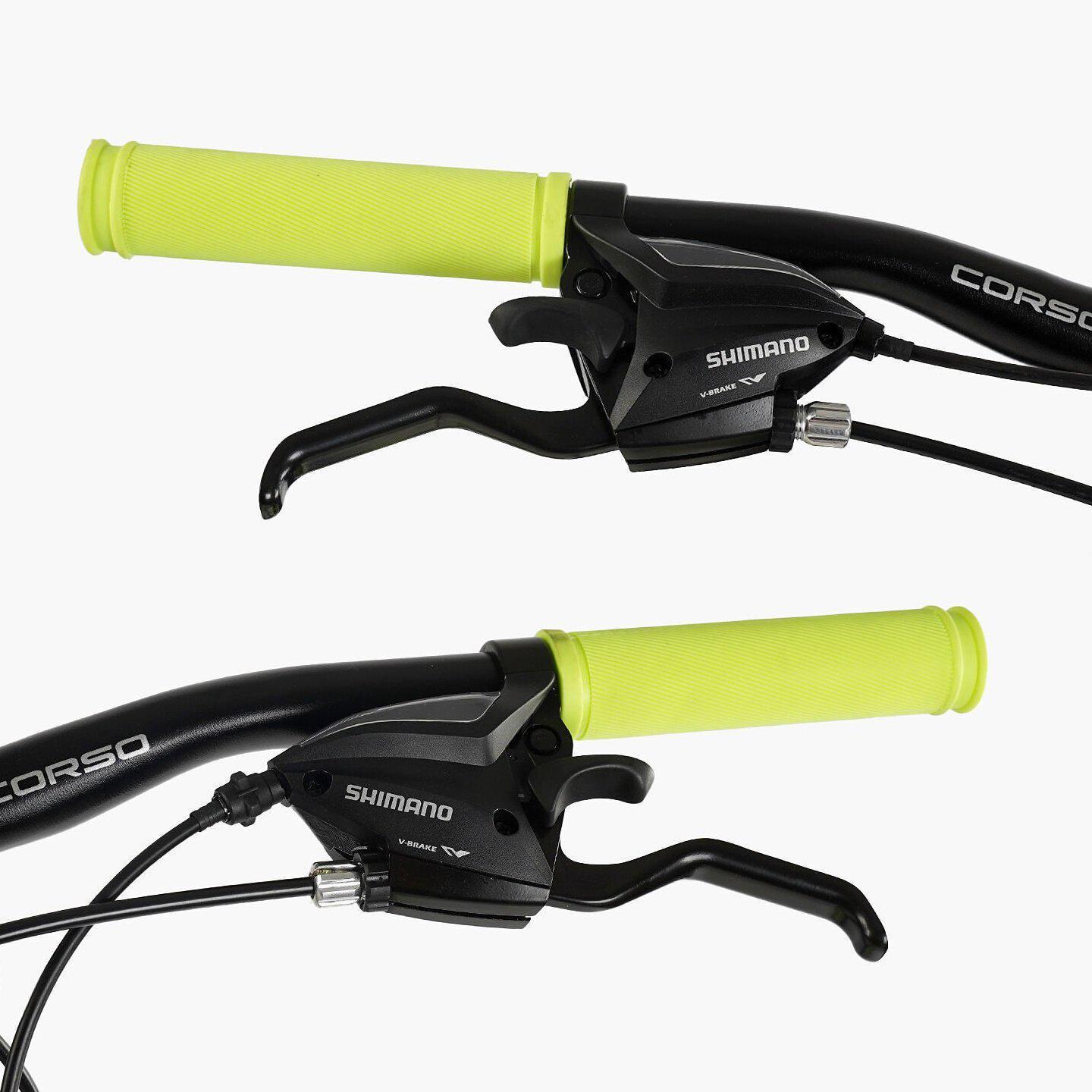 Велосипед гірський Corso Next алюмінієвий 26"/15" Чорно-жовтий (436226384) - фото 5 Велосипед гірський Corso Next алюмінієвий 26"/15" Чорно-жовтий (436226384) - фото 5