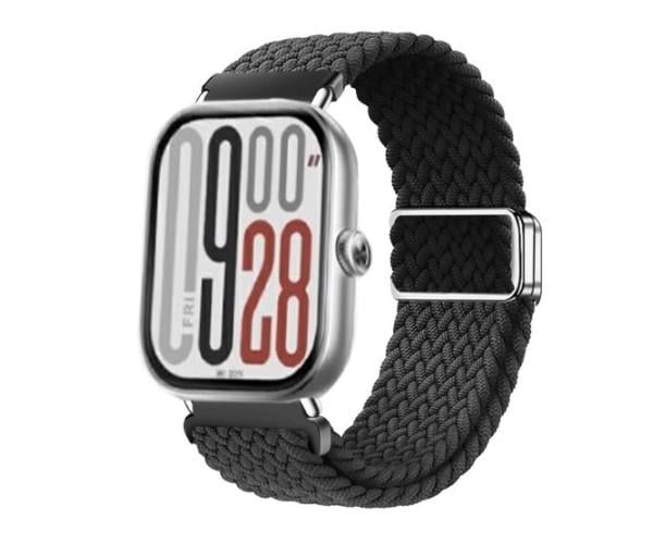 Ремешок Textile Elastic для Xiaomi Redmi Watch 5 Черный