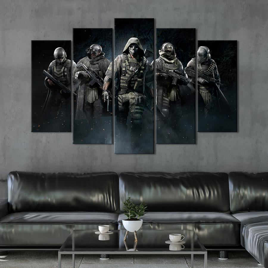Настенний декор Опасные парни Tom Clancy’s Ghost Recon 112x68 см (A213-5)