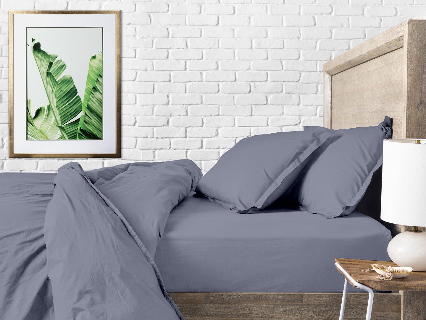 Простирадло полуторне Cosas Ranfors Steel 155х240 см (4822052064801) - фото 3 Простирадло полуторне Cosas Ranfors Steel 155х240 см (4822052064801) - фото 3