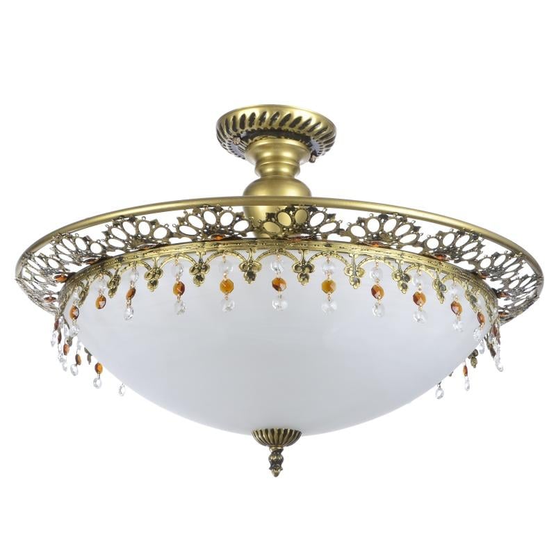 Люстра стельова класична Brille BR-02 278C/3 BG Black