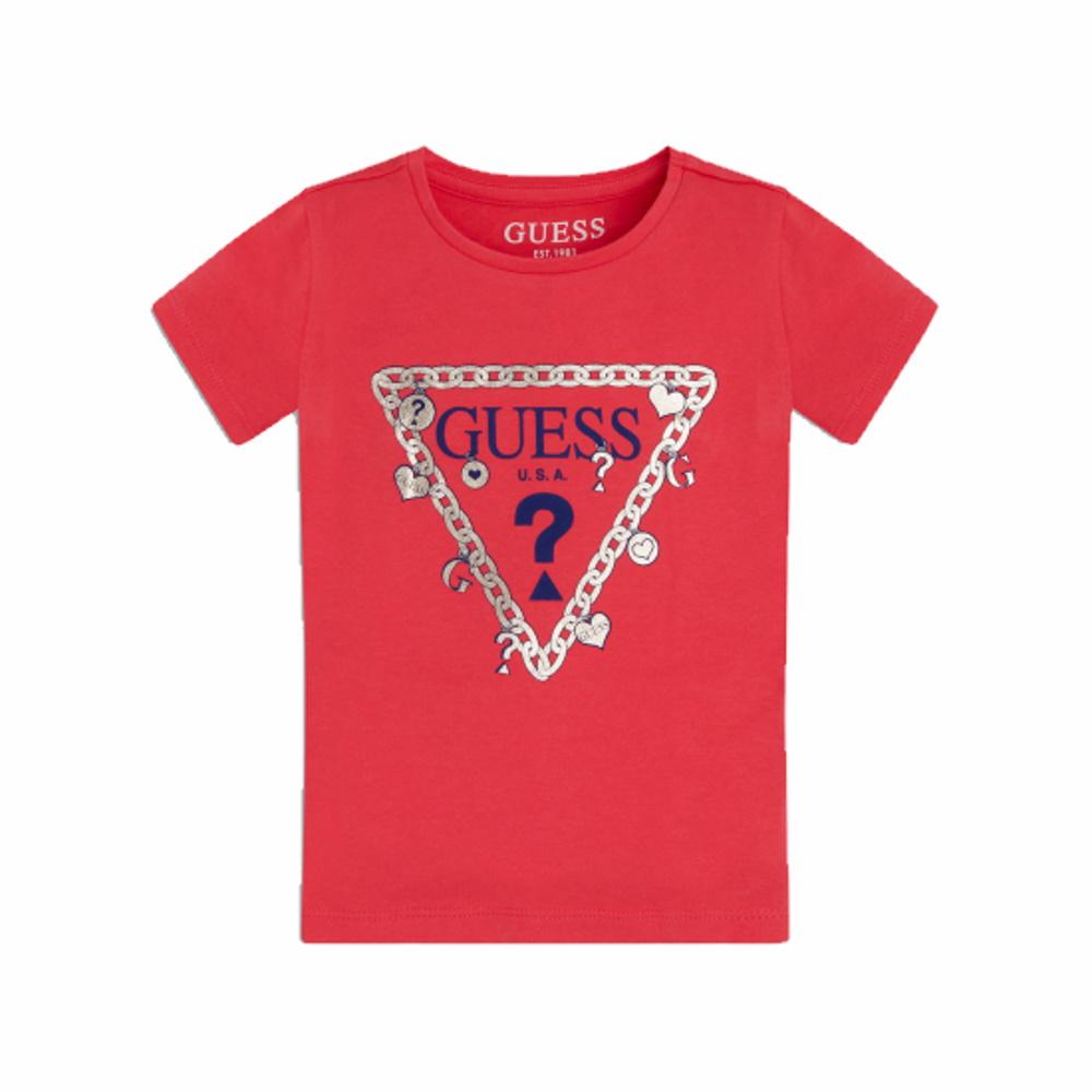 Футболка Guess Kids Punk Rocker B41 K1RI08K6YW1 PKPK 122 см Pink (22632-17463)