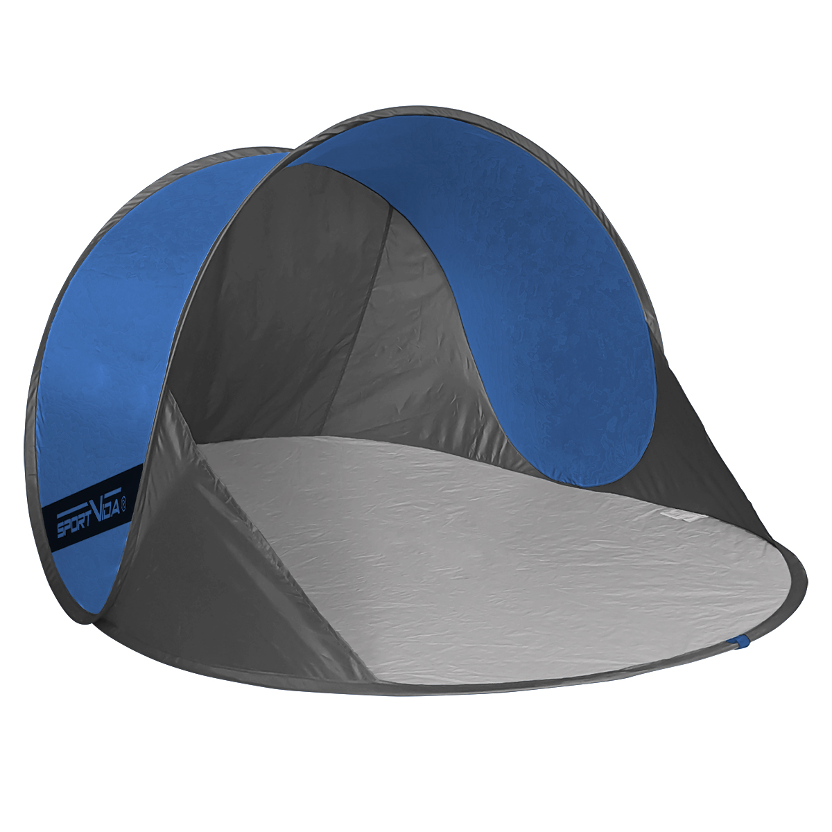 Тент пляжный SportVida 190x120 см Blue/Grey (SV-WS0004)