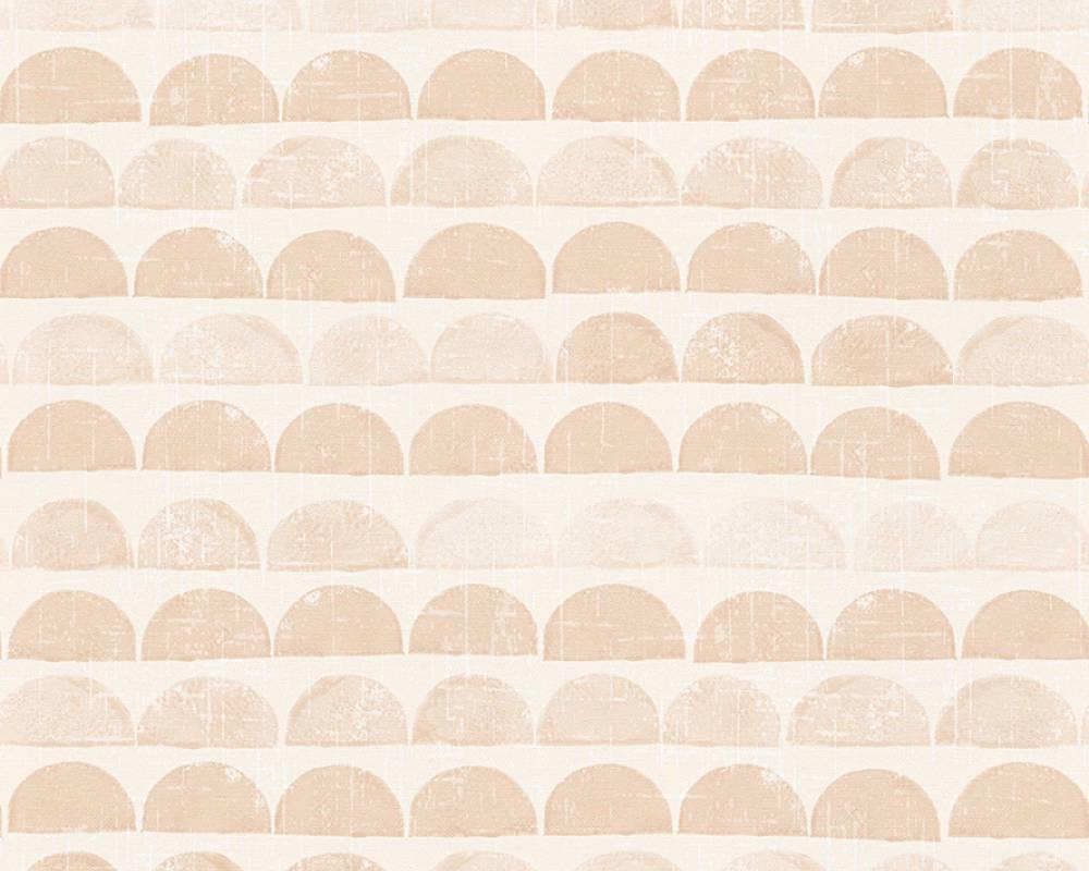 Обои виниловые на флизелиновой основе A.S. Creation Scandinavian 34244-1 Бежевый