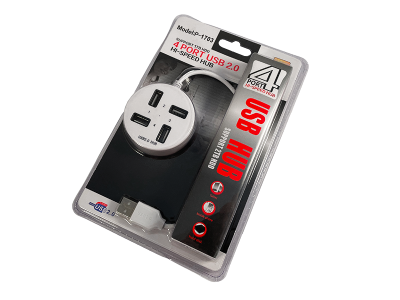 USB-хаб на 4 порта USB 2.0 (P-1703)