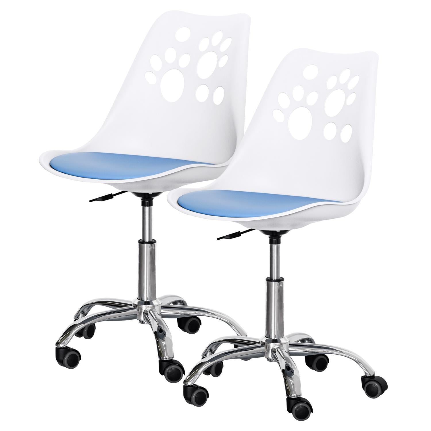 Кресло детское Evo-Kids Indigo 2 шт. White/Blue (H-232 W/BL-X2)