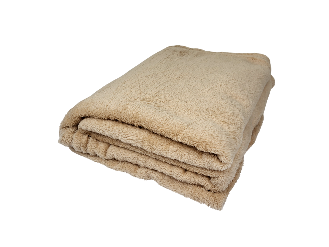 Плед флисовый евро 200х230 см Светло-бежевый (1744) - фото 1 Плед флисовый евро 200х230 см Светло-бежевый (1744) - фото 1
