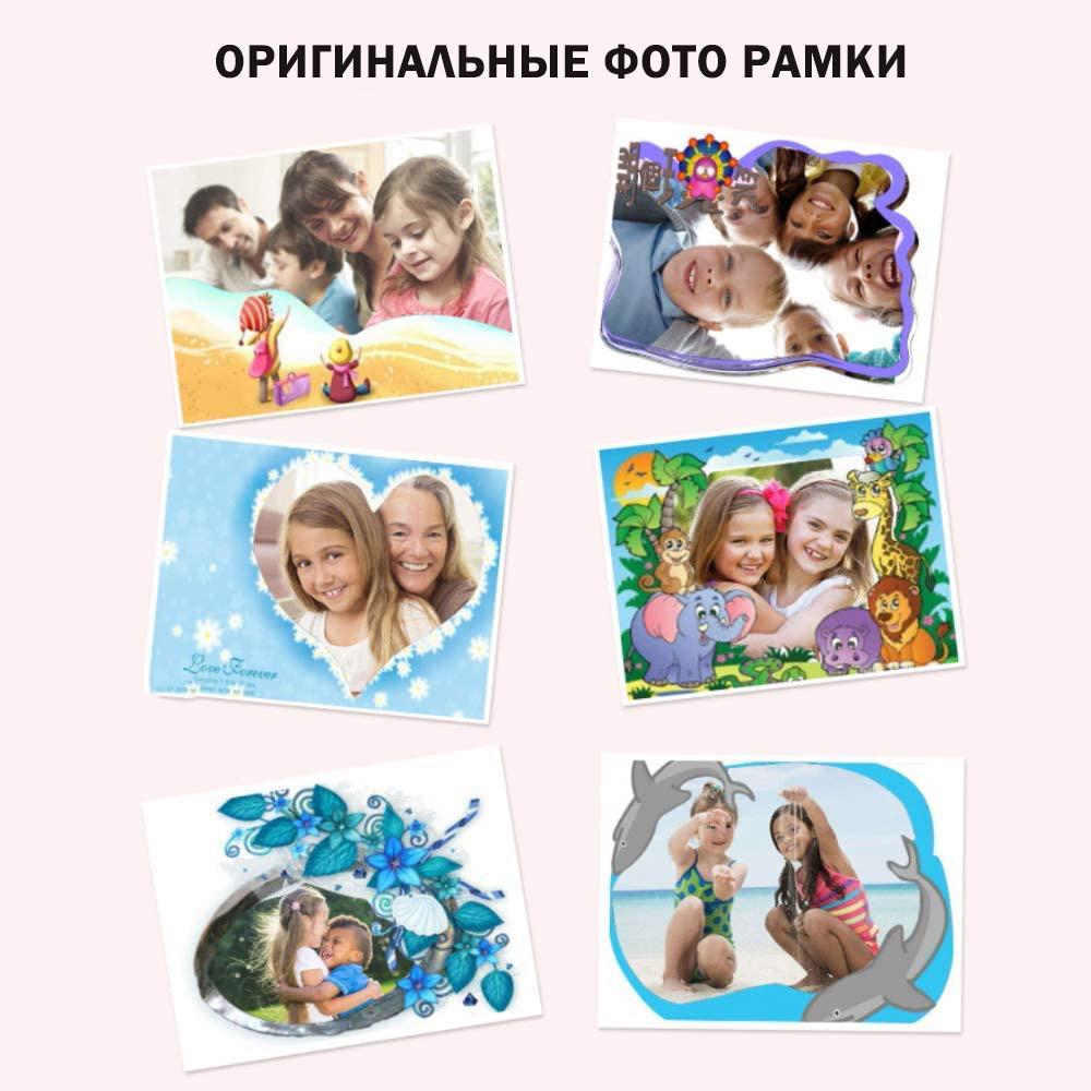 Детский цифровой фотоаппарат Х200 Smart Kids Camera Розовый - фото 6