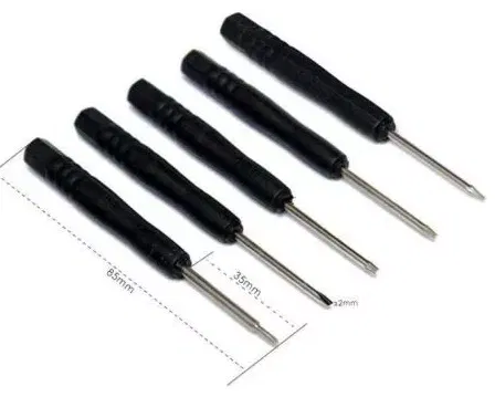 Набор отверток 11в1 для разборки iPhone Черный (2103224214) - фото 3