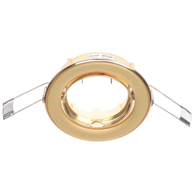 Светильник точечный Brille HDL-DT 03 PG/G