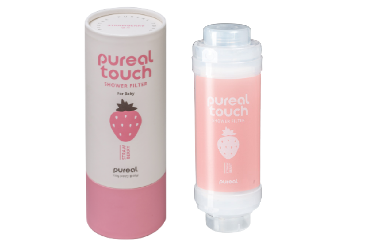 Фільтр для душу дитячий Pureal touch Полуниця в подарунковій упаковці (К5439) - фото 3 Фільтр для душу дитячий Pureal touch Полуниця в подарунковій упаковці (К5439) - фото 3